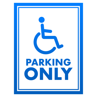 Disability Parking Only