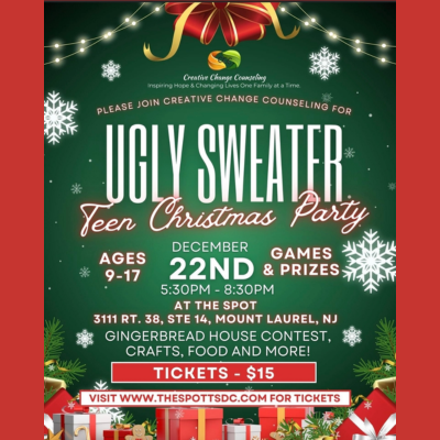 Ugly  Sweater Teen Christmas Party