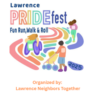 Lawrence PRIDEfest - Fun Run, Walk & Roll