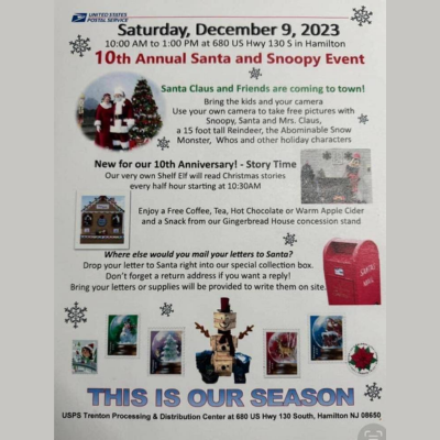 10th Annual Santa & Snoopy Event
