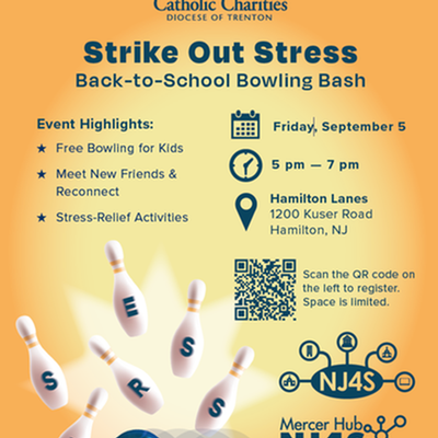 Strike Out Stress Back-to-School Bowling Bash