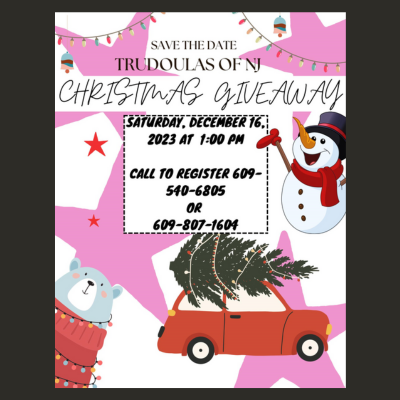 SAVE THE DATE - TruDoulas of NJ Christmas Giveaway!!
