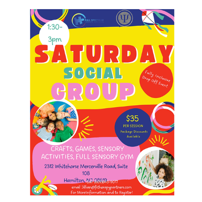 Saturday Social Skills Group