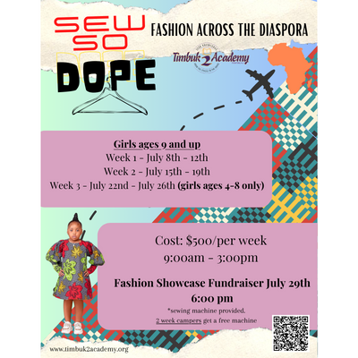Sew So Dope - Fashion Across the Diaspora