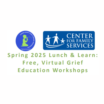 Lunch & Learn Grief Education Workshop: Coping with Grief - Supporting Grievers