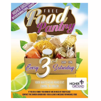 Free Food Pantry and Clothing Closet
